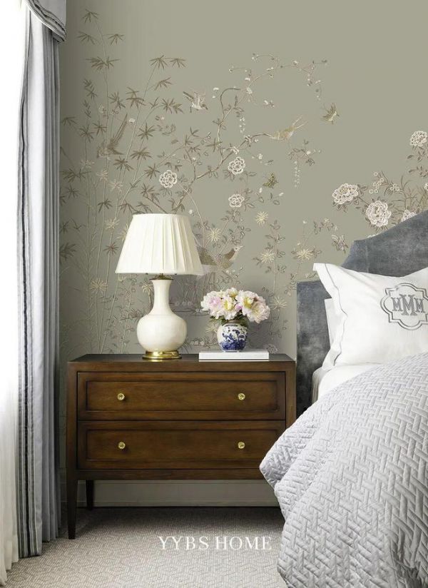Stunning wall background in a living room