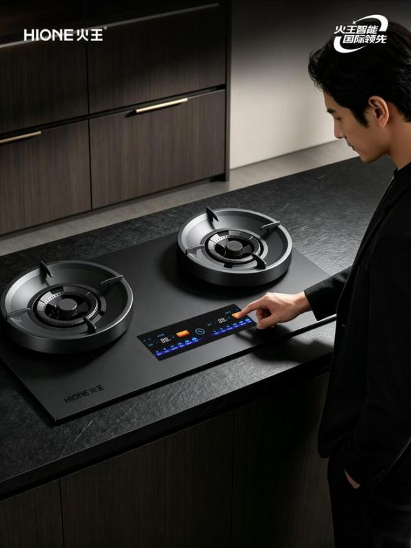 A dial that separates the two eras of cookware