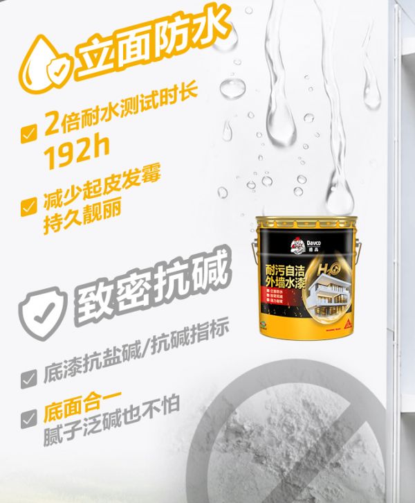 Exterior paint solution