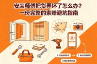 货损索赔避坑指南，安装师傅失误应对策略