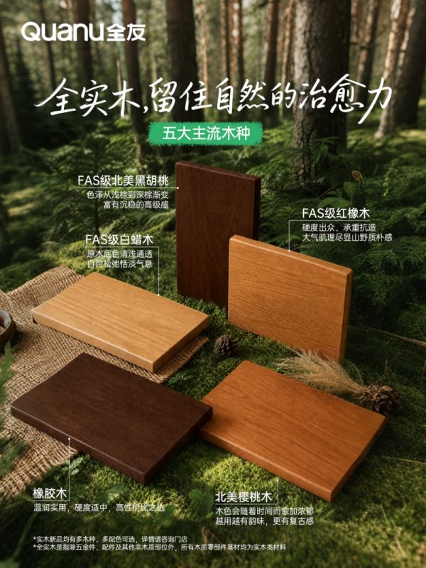 全友实木家具图片