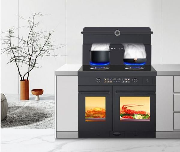 Small Kitchen Saver! Meida Integrated Stove, More Storage Space in a Small Kitchen