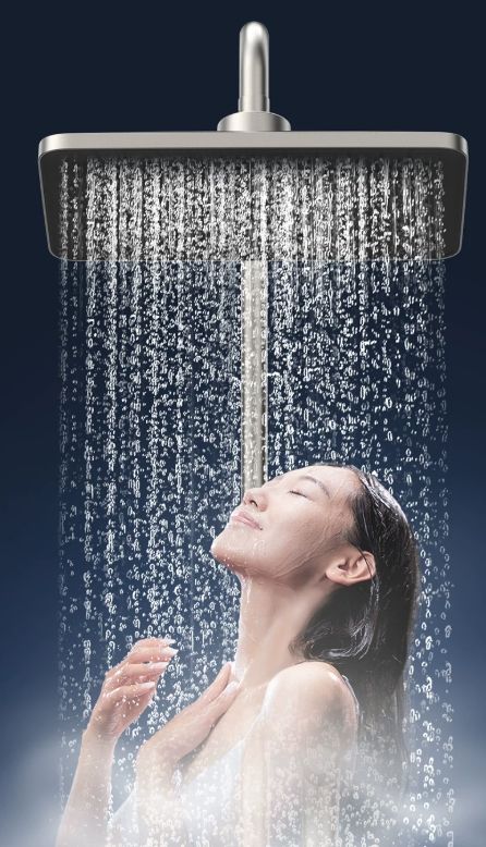 恒洁T8智享系列花洒沐浴全流程呵护