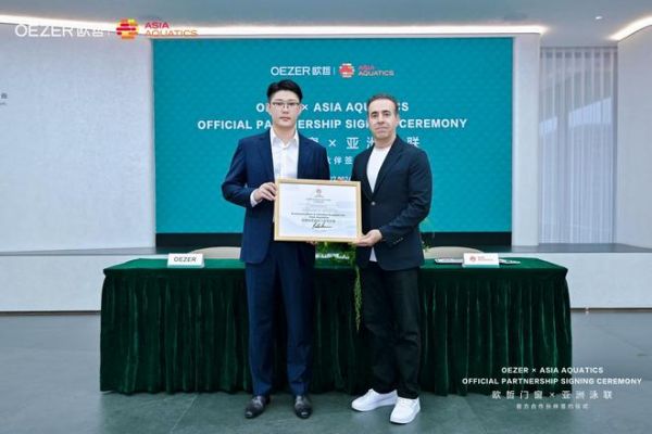 重磅官宣！欧哲门窗正式成为亚洲泳联官方合作伙伴