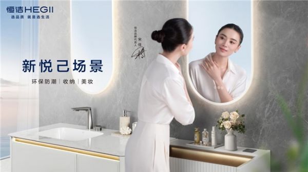 恒洁浴室柜图片