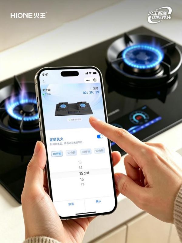 火王智能灶：暂时离开，火王让你看见状态