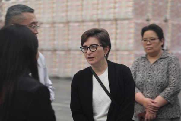 陶氏Anna Davis博士及亚太高管团队到访美巢 以高品质乳液共筑华彩根基