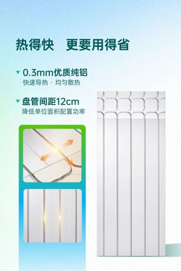 绿羽电地暖专用轻铝板AIR-CN180T安装图