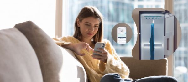 LG Styler衣物护理机操控界面