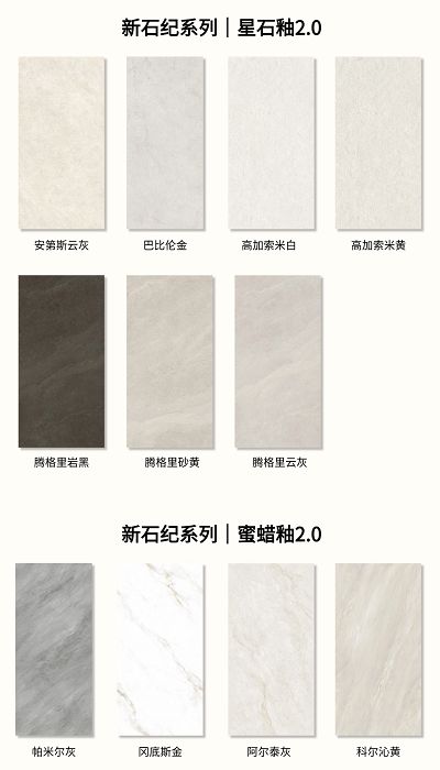 新石纪系列新品展示