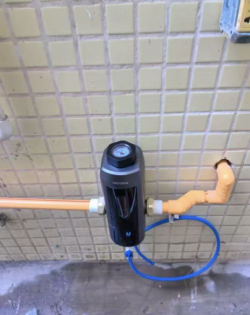 前置过滤器冲洗方式示意图