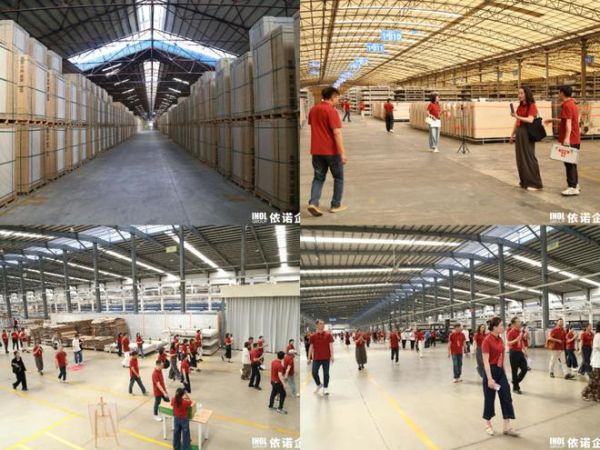 敢为行业先！依诺率先开放60万㎡智造基地，打造陶瓷岩板首个工厂直播节