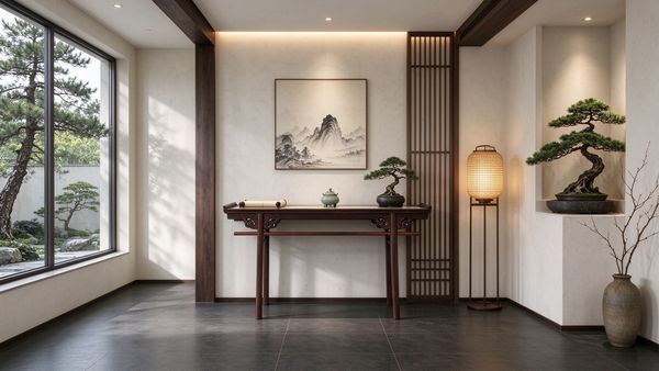 古森红木绛云系列家具——绛云条案