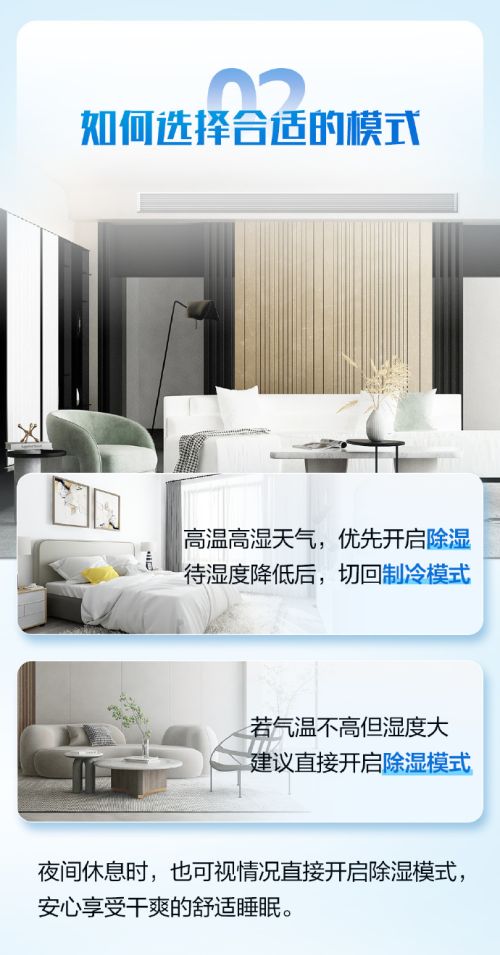 除濕模式使用圖