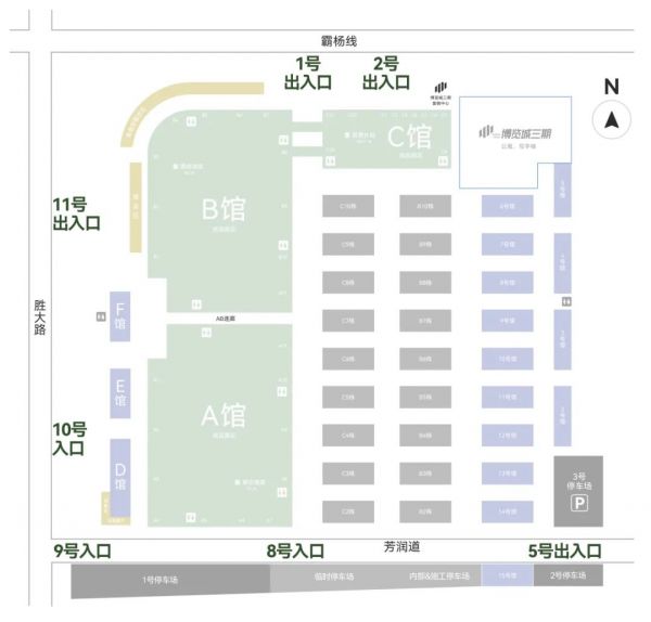展会示意图