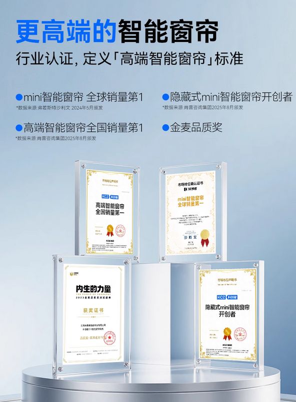 科创者mini智能窗帘优势图