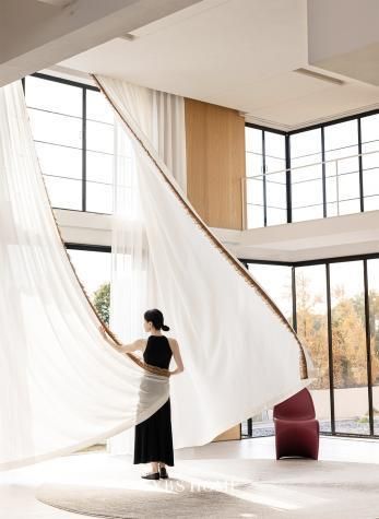 Window Treatment Filtering Sunlight