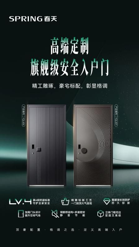 Spring Safety Door Soundproofing Feature